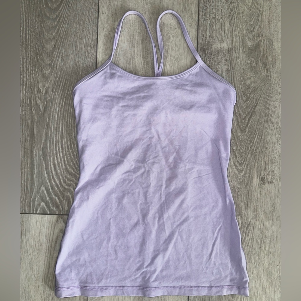 Lululemon light purple tank top